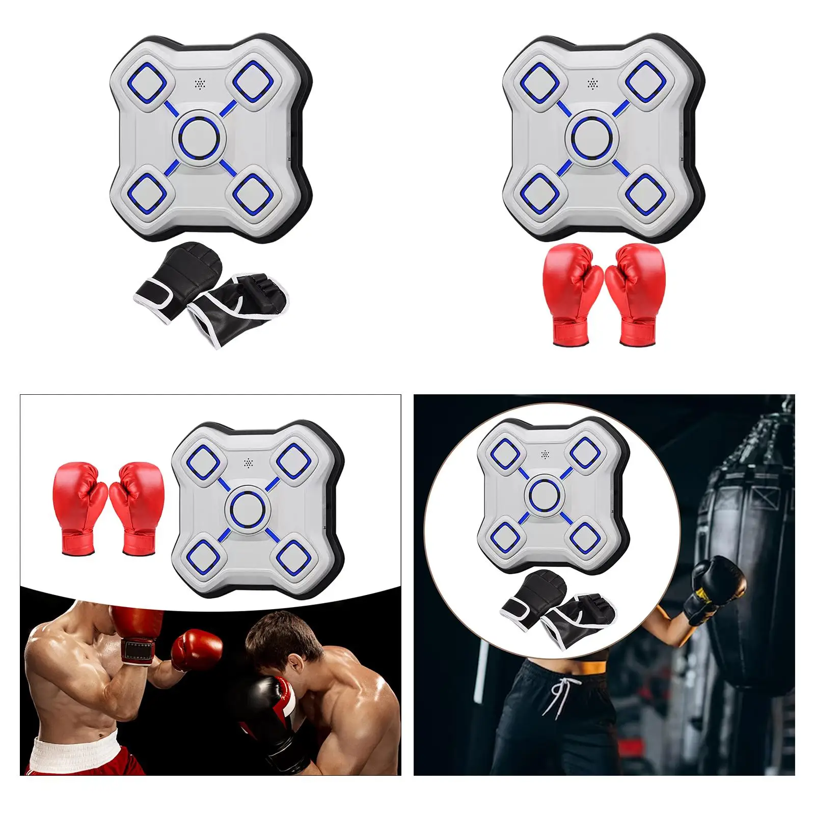 Music Boxing Machine Reaction Target for Sports Reaction Strength Training