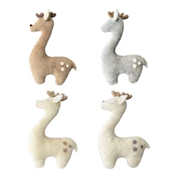 Accesorios para fotos ducha recién nacido, cojín relleno reno, accesorios para sesión fotos, regalo para Baby Shower