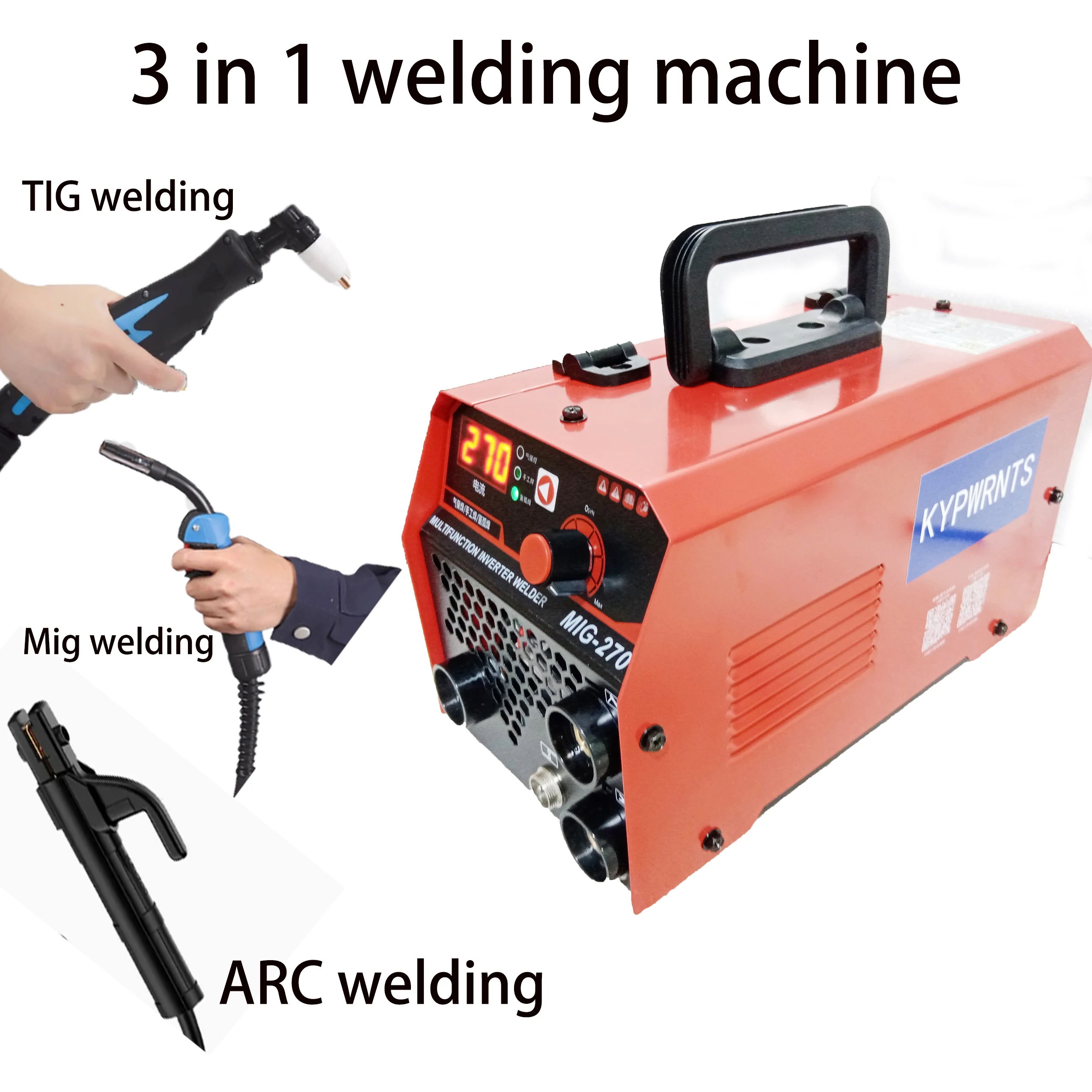 Gasless MIG Welding Machine 3 In 1 TIG ARC MIG Welder Soldering Available For Household