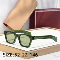 Lunettes de soleil de luxe Sterett, monture en acétate, fabriquées à la main, édition limitée, branches en forme de pagaie, qualité supérieure 3