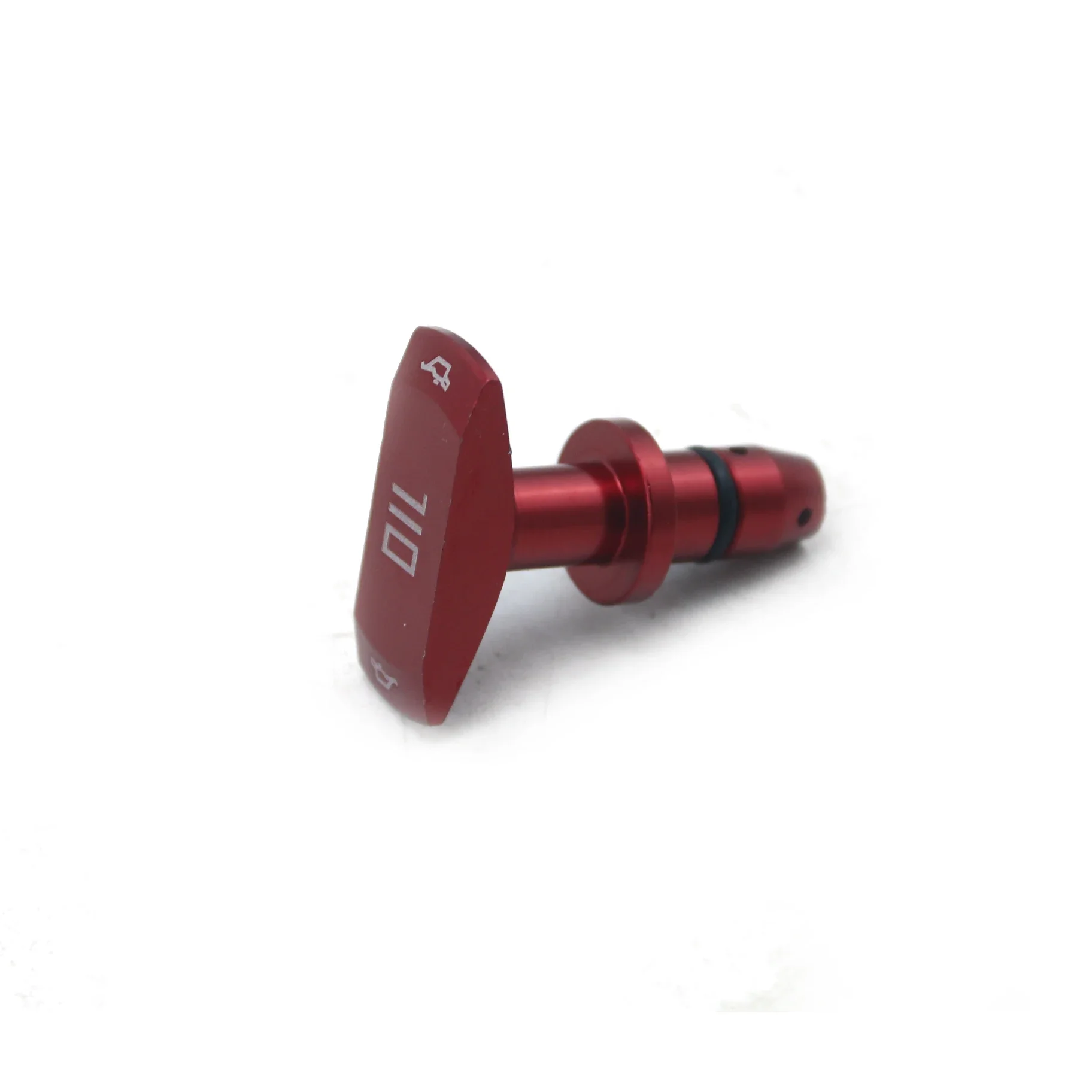 Aluminum Oil Dipstick Universal Car Oil Dipstick Pull Handle Engine Oil Pullhandle Aluminum Alloy Auto Replacement