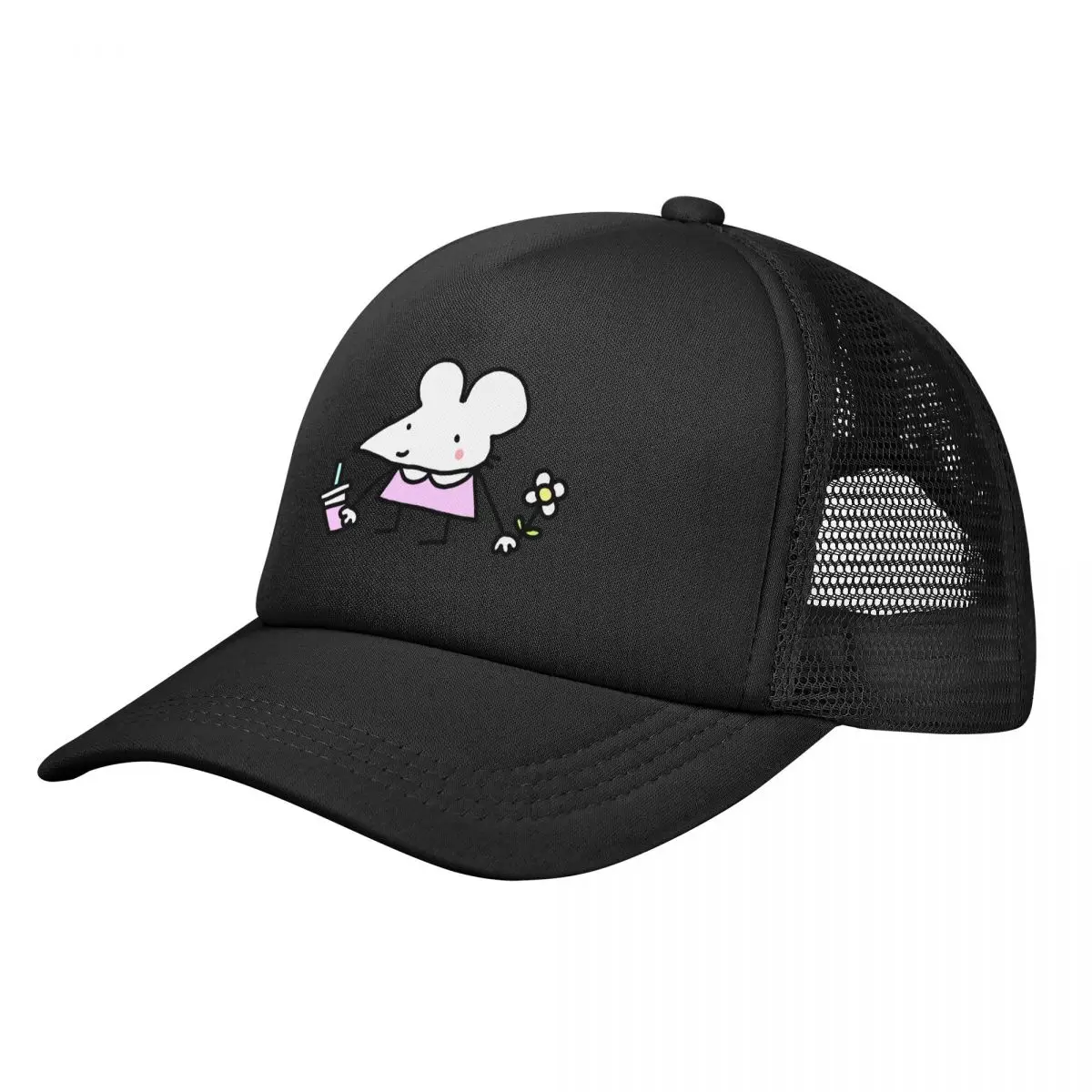 

happy little mousey Baseball Cap Hat Beach funny hat Women's Hats For The Sun Men's