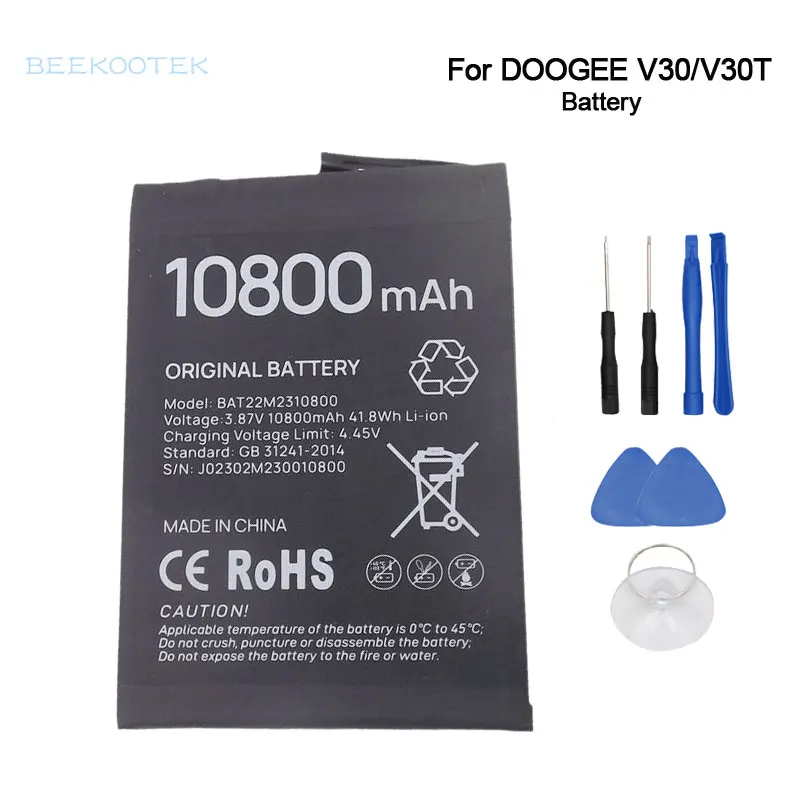 

Новый оригинальный аккумулятор DOOGEE V30 V30T встроенный аккумулятор для мобильного телефона BAT22M2310800 аккумулятор для смартфона DOOGEE V30T