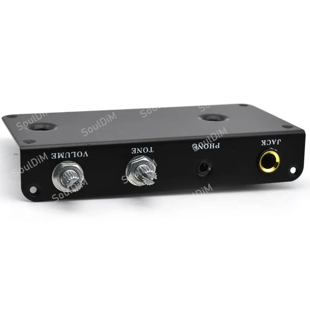 Electric Guitar Pickups Mute Active Battery Box Travel Static for Guitar Players