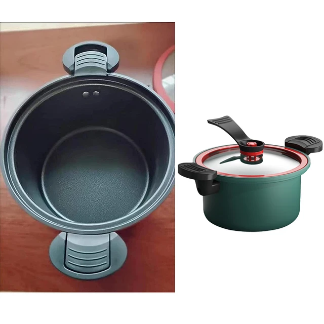 Pressure Cooker Compatible Pressure Cooker 3.5L Large-capacity Low-temperature Cooking Rice Pressure Cooker 2