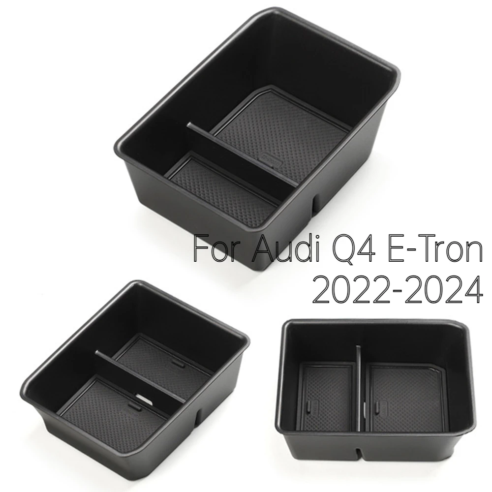 Organizer Bracciolo Audi Q4 E-tron 2021-2024 - Portaoggetti Console Centrale Per Auto Elettrica
