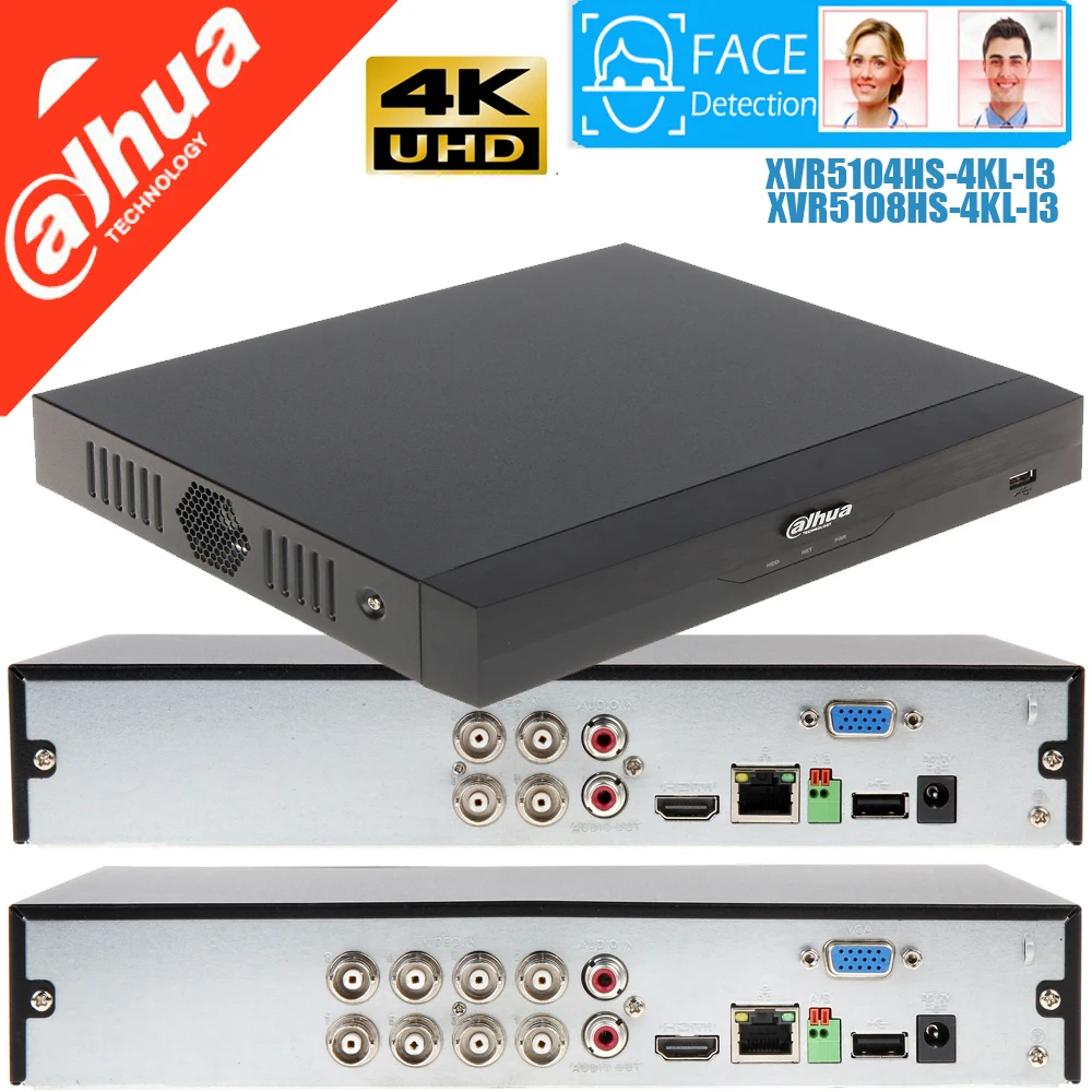 Dahua DH-XVR7208A-4KL-X HDBW2501RN-Z 6台他 Dahua DH-XVR7208A-4KL-X