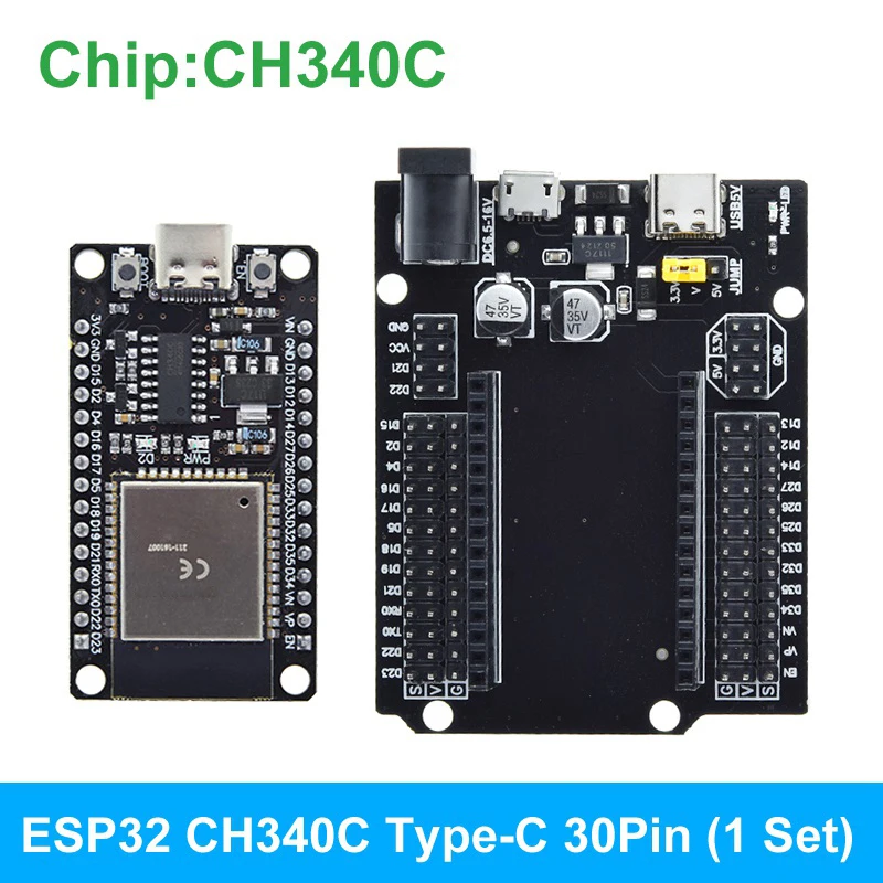 ตัวเลือกสินค้า บอร์ดพัฒนาโปรเจกต์ IoT ด้วย ESP32 หน่วยความจำสูง