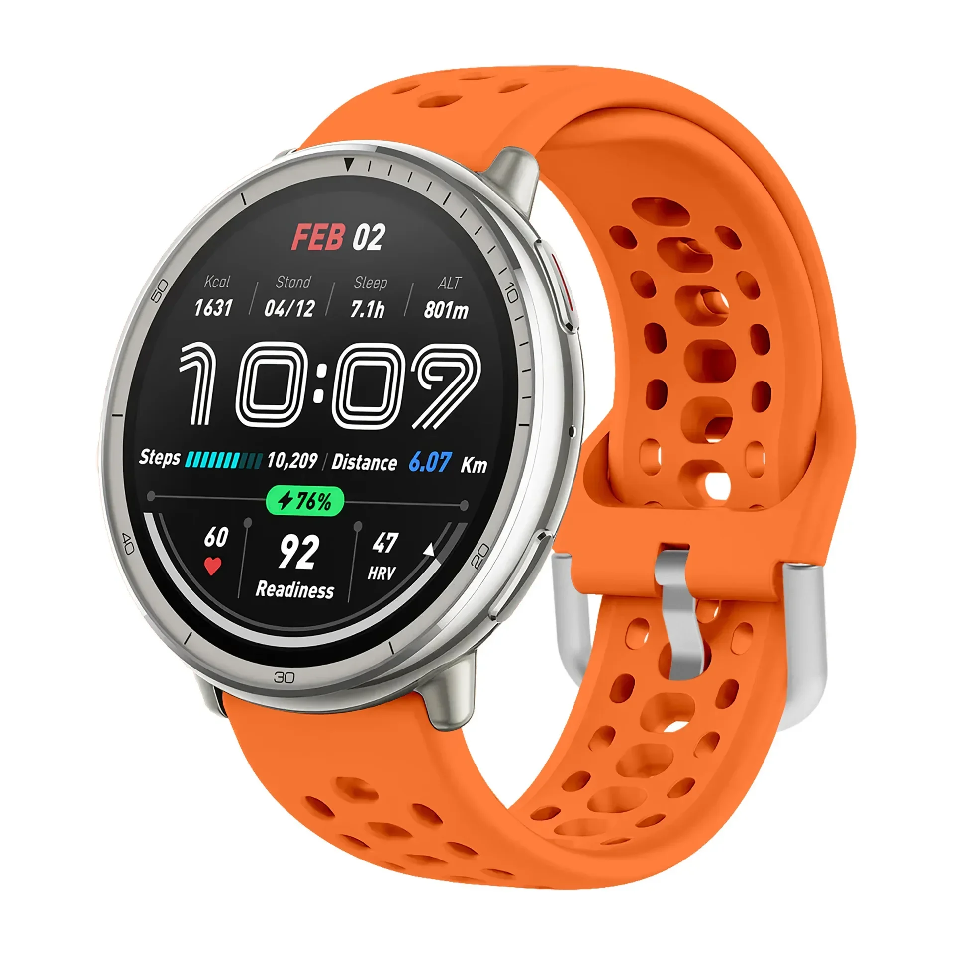 Premium Silicone Strap for Active Sports – Breathable and Stylish Watchband Accessories