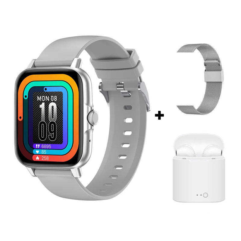 2022 New NFC Smart Watch Men Women 1.69 Inch HD Heart Rate Fitness Tracker Bluetooth Call GT50 GTS 2 Smartwatch For Android iOS 