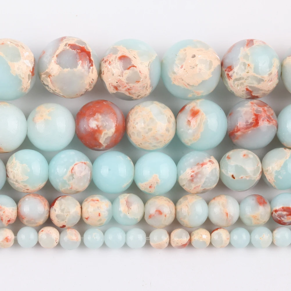 Natural Stone Beads Collection: Blue Chalcedony Crystal & Agate