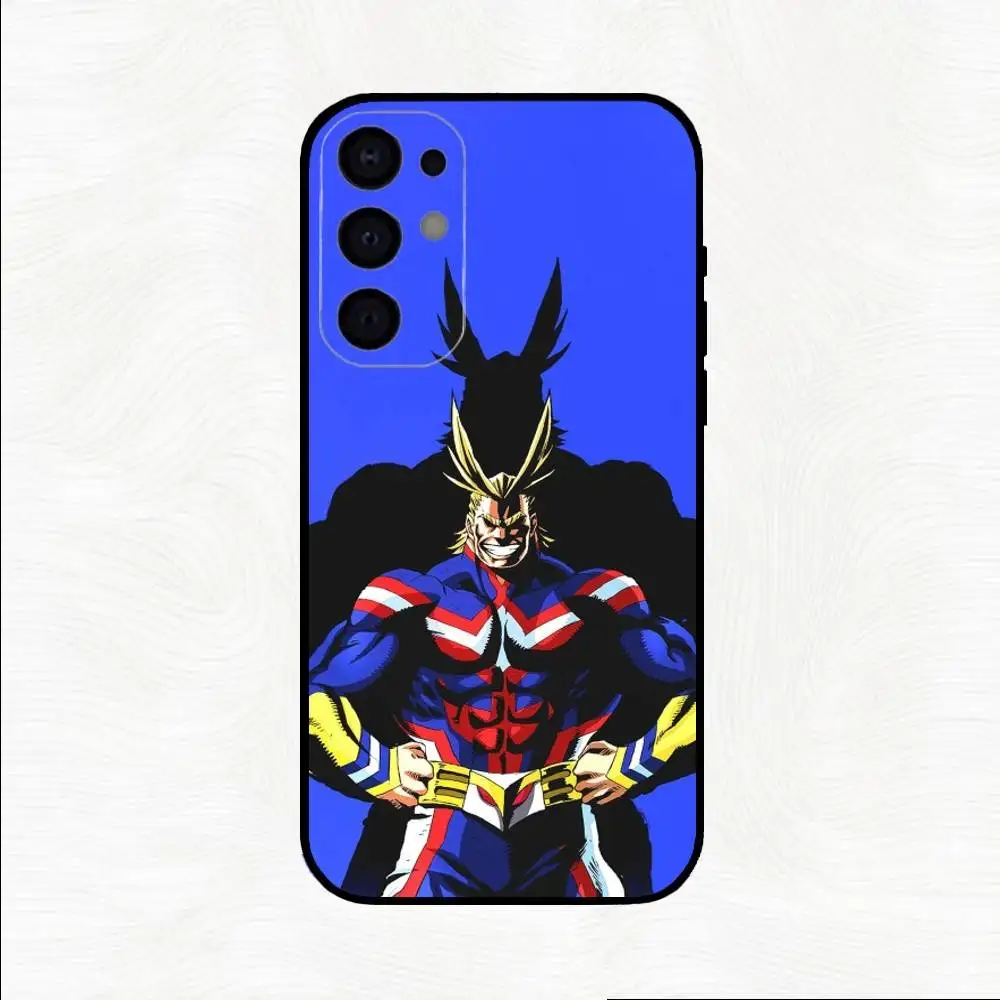 All Might MHA Themed Black Phone Case