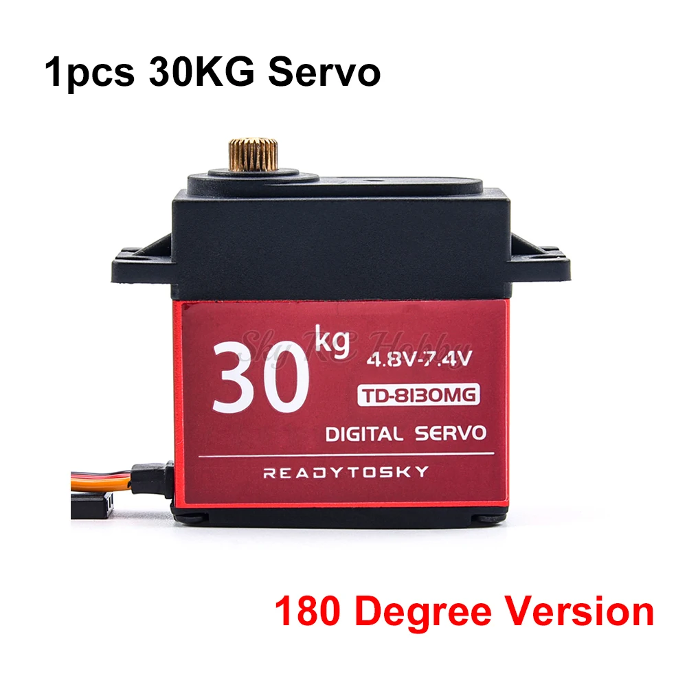 Heavy-Duty Waterproof Digital Servo with Metal Gears and 25T Arm