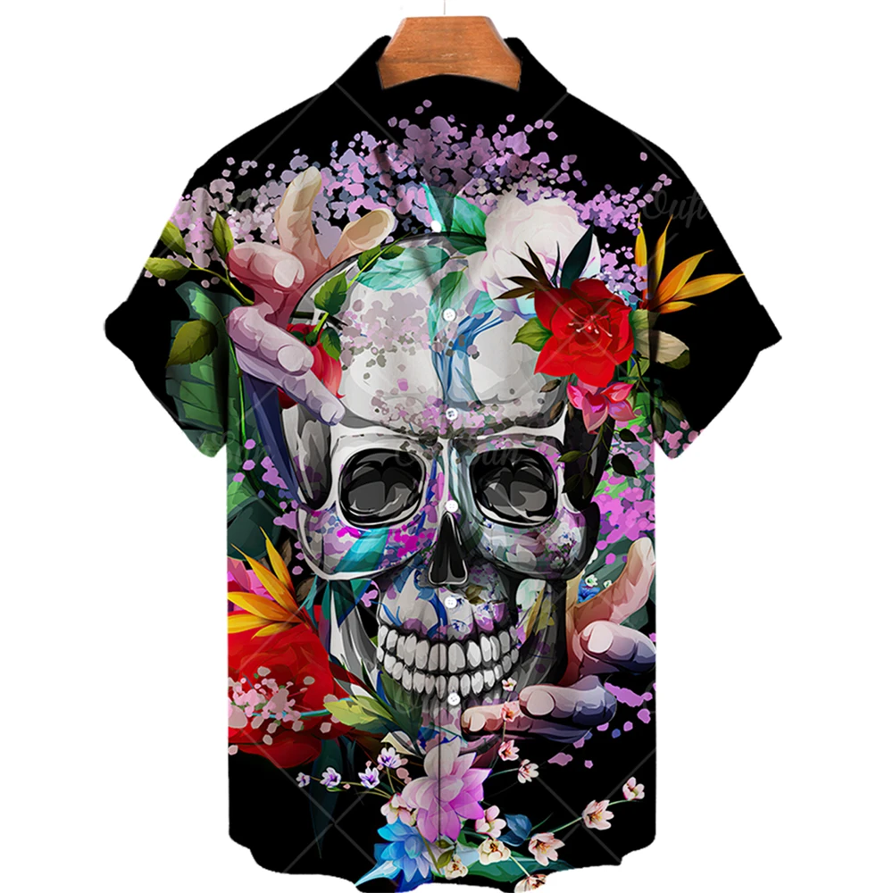 Men's Designer Hawaii Shirts Short Sleeve Collar Top Fashion Streetwear 3d Printed XS-5XL Hiphop Casual Vintage Clothing 5