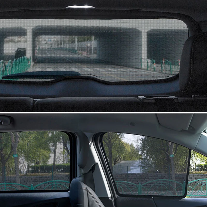 For Mercedes Benz A Class W177 2018-2024 Car Sunshade Visor Magnetic Front Rear Windshield Curtain Side Window Sun Shade Shield