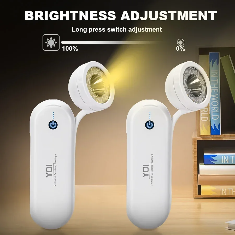 Description Picture 5 of itemLED Eye-Protection Reading Light Flexible Gooseneck Rechargeable Flexible Table Lamp Eye Care Desk Lamp for Home Office Reading