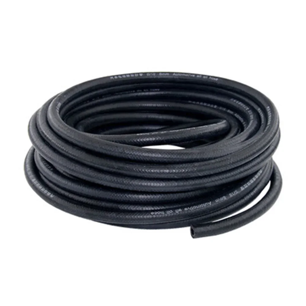 Rubber Tube 1M NBR Petrol Diesel Oil Resistant Rubber Tube 4-25mm Diameter Flexible High Pressure Automobile Fuel Injection Pipe Car oil hose