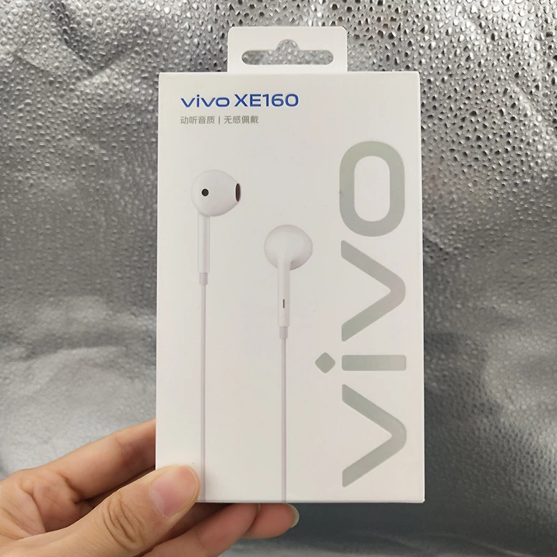 Bluetooth Headphones Vivo S1 Original Earphones Wired Headset Vivo