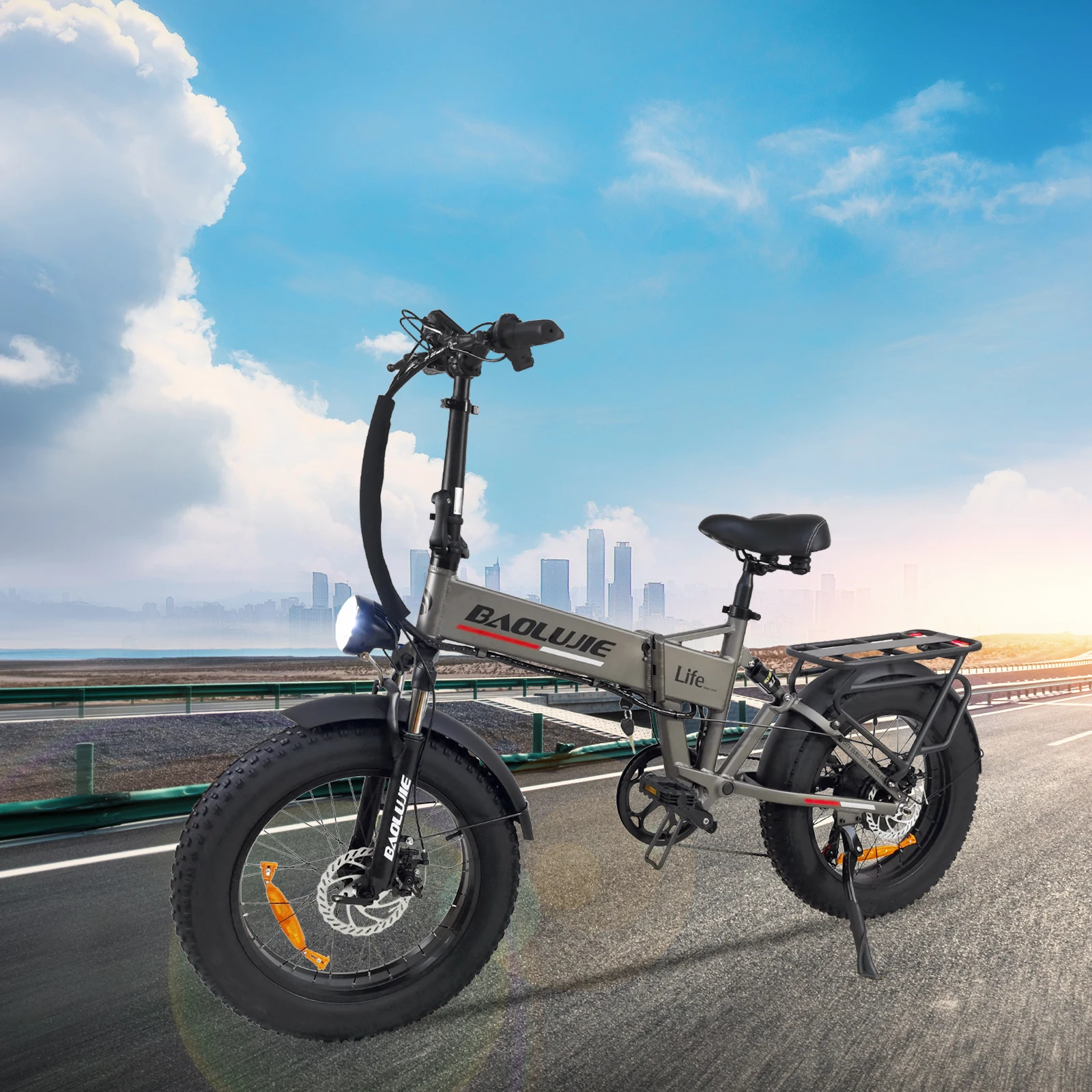 Bici Elettrica Pieghevole 48 V12Ah Muslimex 20 Pollici Fat Tire Mountain Ebike Full Suspension City Road Communing Bicicletta Elettrica