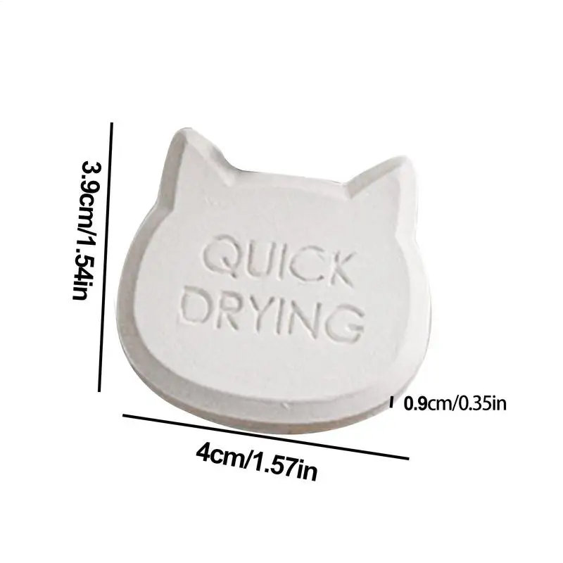 Drying Blocks For Pet Food Reusable Moisture Packs 3x Cute Cat Head Moisture Absorber Small Drying Strip For Pet Food Storage