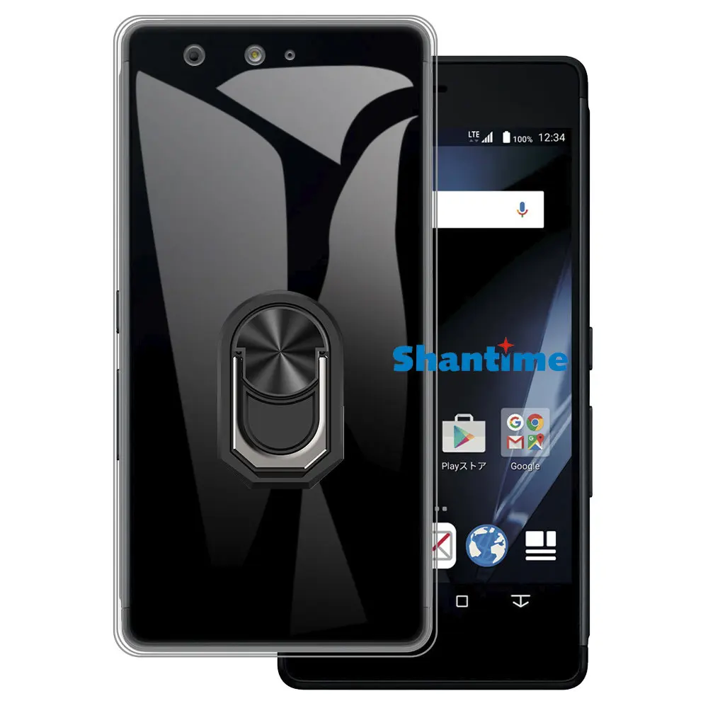 Роскошный противоударный кольцевой держатель для Fujitsu Arrows SV F-03H DoCoMo Arrows SV F-03H чехол мягкий силиконовый защитный чехол из ТПУ