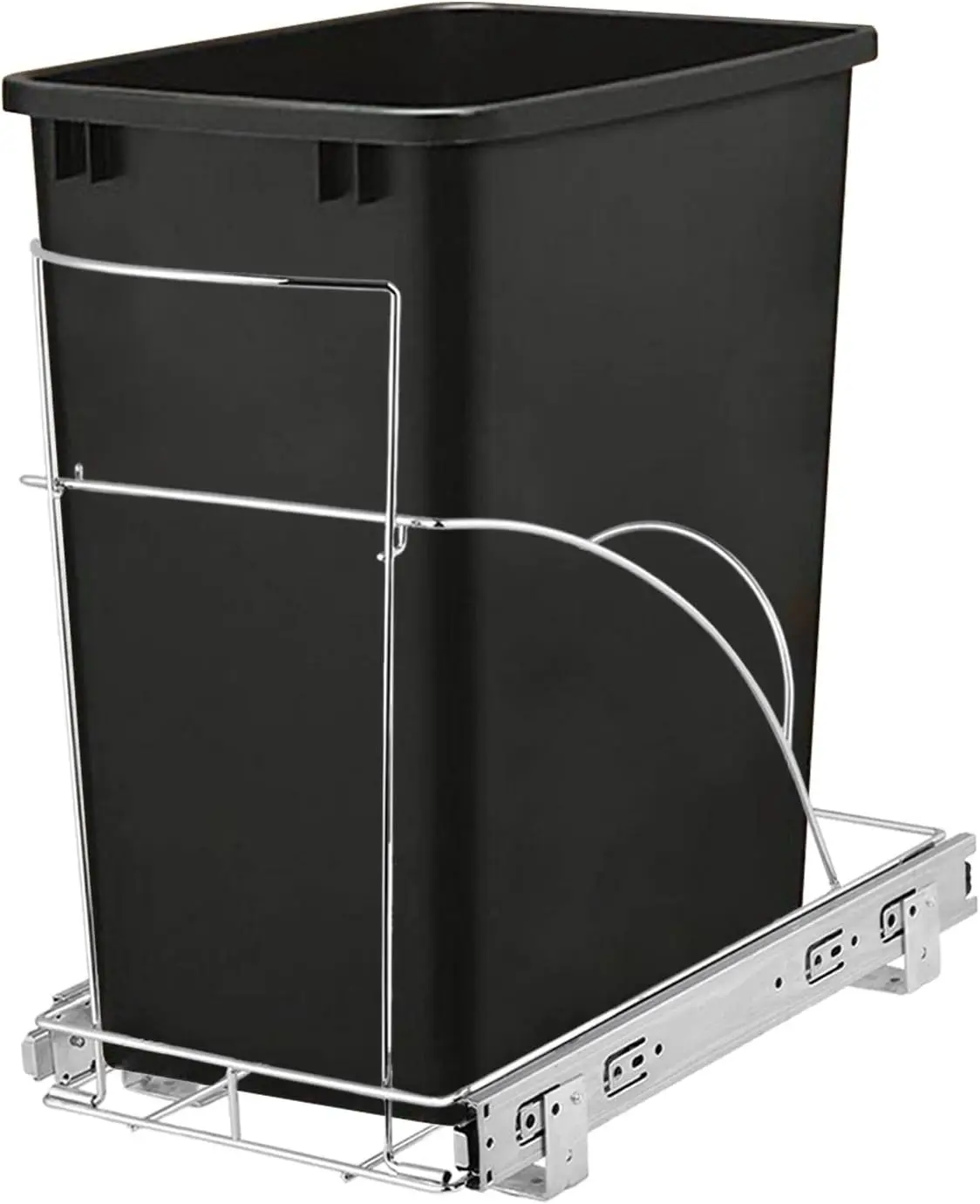RollOut Sliding Rack for Waste Can Pullout Shelf for Garbage Bin