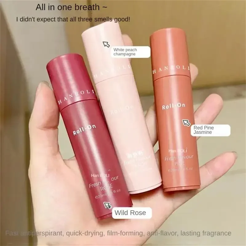 

2024 New Roll-on Perfume Anti-perspirant Deodorant Body Roll-on Ball 20ml Long-lasting Roll-on Perfume Women Mini Perfume