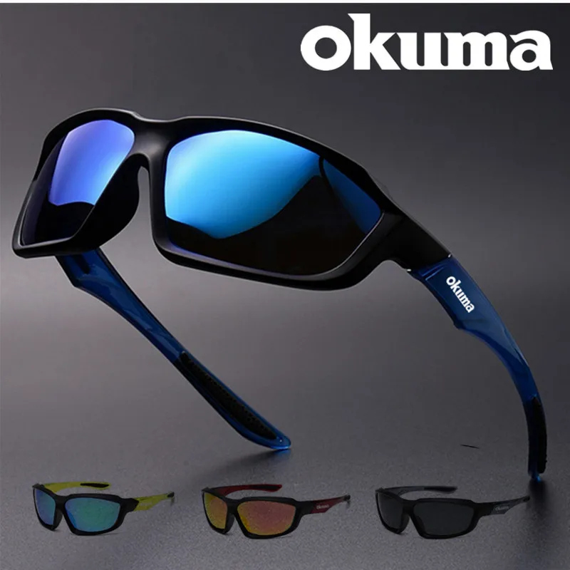 Okuma Polarized Sunglasses for Men and Women Outdoor Cycling Driving Fishing Skiing