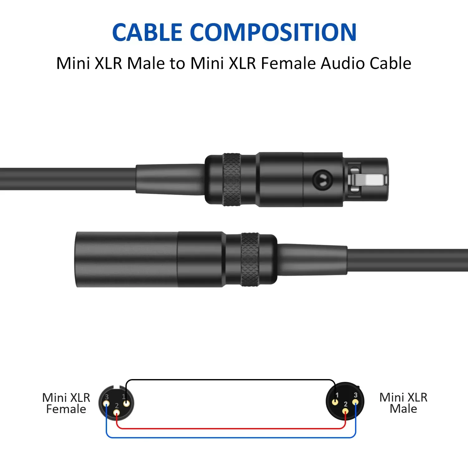 DREMAKE ̴ XLR 3 -̴ XLR 3  XLR  ũ   ̴ XLR ÷ ũ ̺