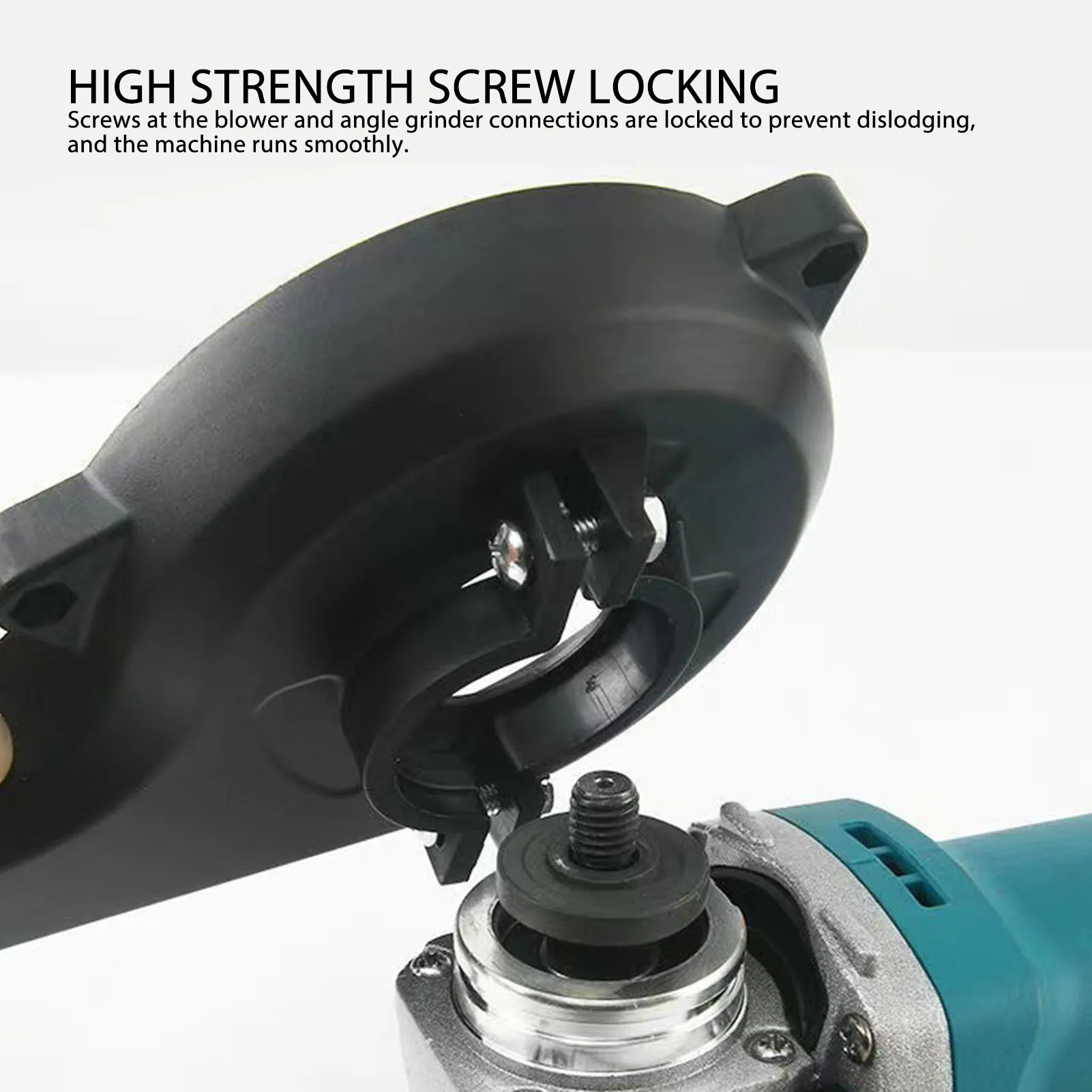 Angle Grinder Conversion Blower Compact Metal and ABS Handheld Electric Blower for Industry and Home Handheld Electric Blower