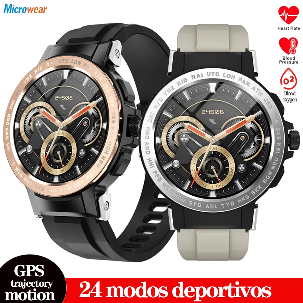 New Outdoor Sports Men Smart Watch IP68 Waterproof Full Touch Fitness Tracker Heart Rate Blood Oxygen Monitoring For IOS Android |