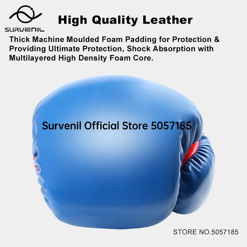 Sparring Boxing Gloves Leather Muay Thai Gloves Men Women Kids Punching Bag Training Kickboxing Fight Competition 4-14 OZ
