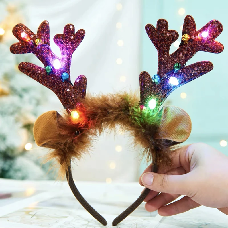 Draupnir Kit De Reno – Diadema, Cola Y Pegatinas Faciales Para Carnaval, Halloween O Navidad
