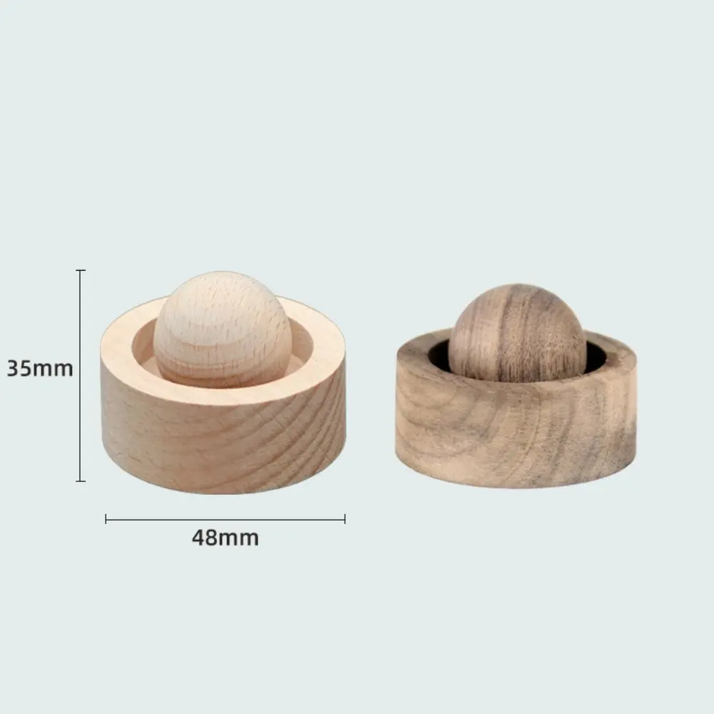 Spherical Essential Oil Diffuser Wooden Expanded Fragrant Wood Long-lasting Aromatherapy Inhaler Home Bedroom Ornaments