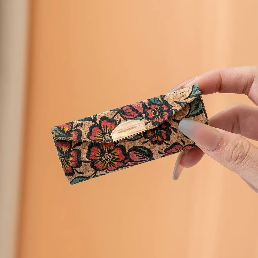 Portable With Mirror Lipstick Case Floral Mini Lipstick Box Chinese Style Cosmetic Case 5