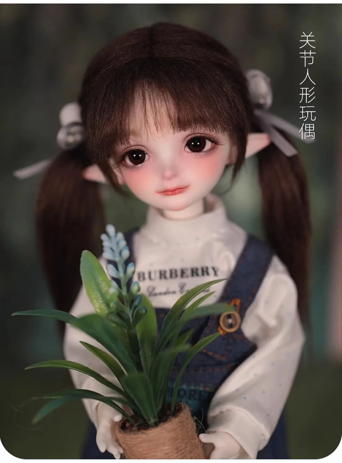 

New bjd Genuine doll Group 1/6 Original sd Baby Doll Humanoid SD Doll Joint girl Elf ears
