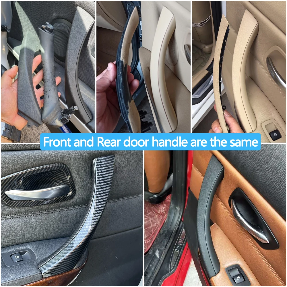 Auto-interieur Binnendeurhandvat Voor BMW 3 Serie E90 E91 E92 316 318 320 325 328 330 335 328i Auto Binnen Handvat Deur Panel (Size : Gray LHD Auto-interieur Binnendeurhandvat Voor BMW 3 Serie E90 E91 E92 316 318 320 325 328 330 335 328i Auto Binnen Handvat Deur Panel (Size : Gray LHD