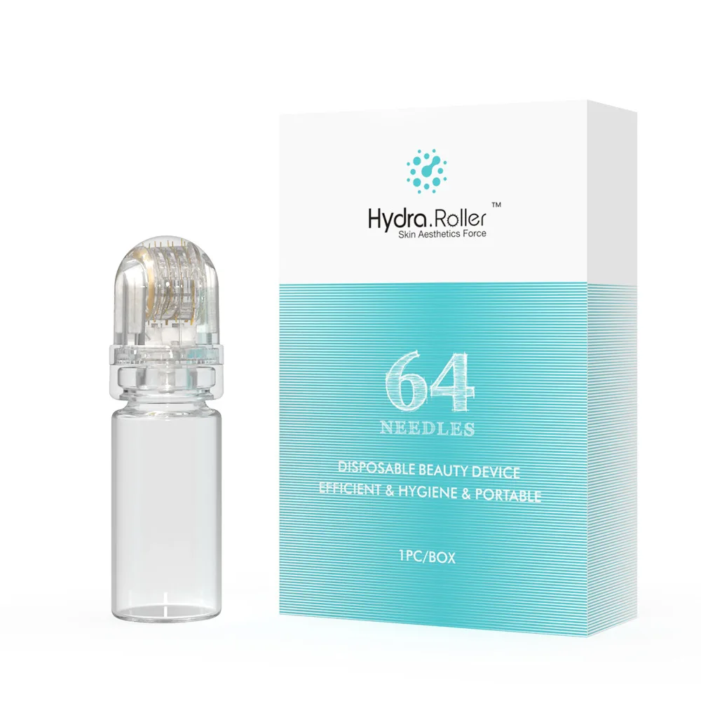 Hydra Roller Titanium needle Tool Serum Applicator Cosmetic Derma Roller Tool For Face Beard Growth 0.25mm