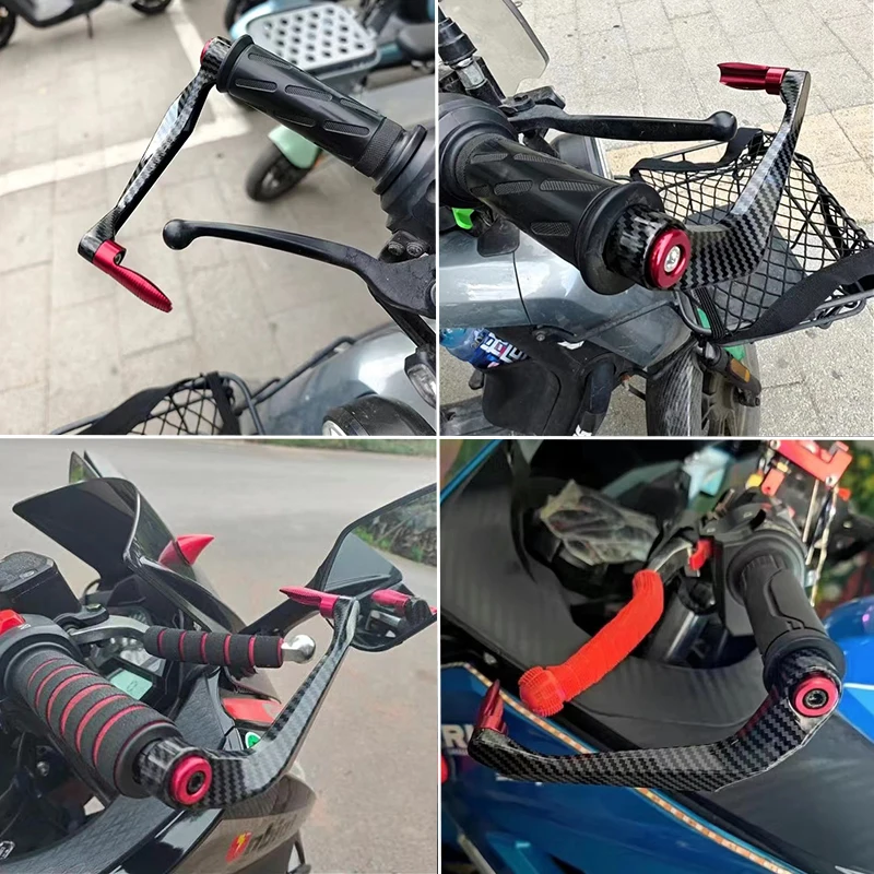 Universale impermeabile Moto manubrio freno frizione leve protezione protezione maniglia Bar Moto parti bici plastica ABS