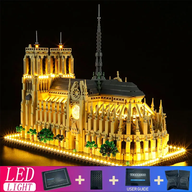 

Аксессуары для рукоделия, набор для LEGO 21061 наша-дама Парижа (только фото, без модели блоков)