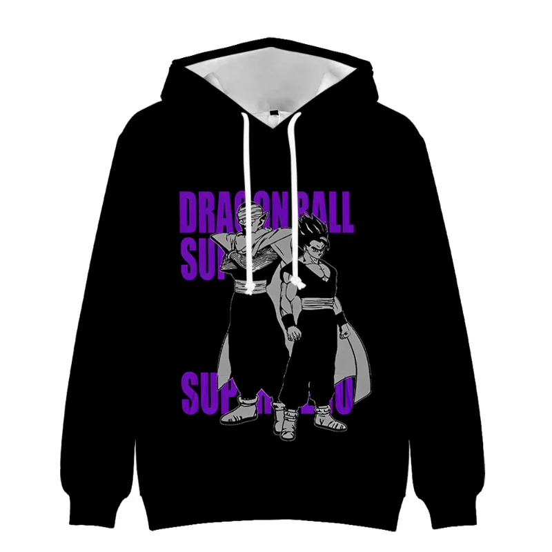 

Hooded Goku Hoodie Harajuku Anime Dragon Ball Hoodie 3D Print Clothes Pullovers Boys/Girls Kids