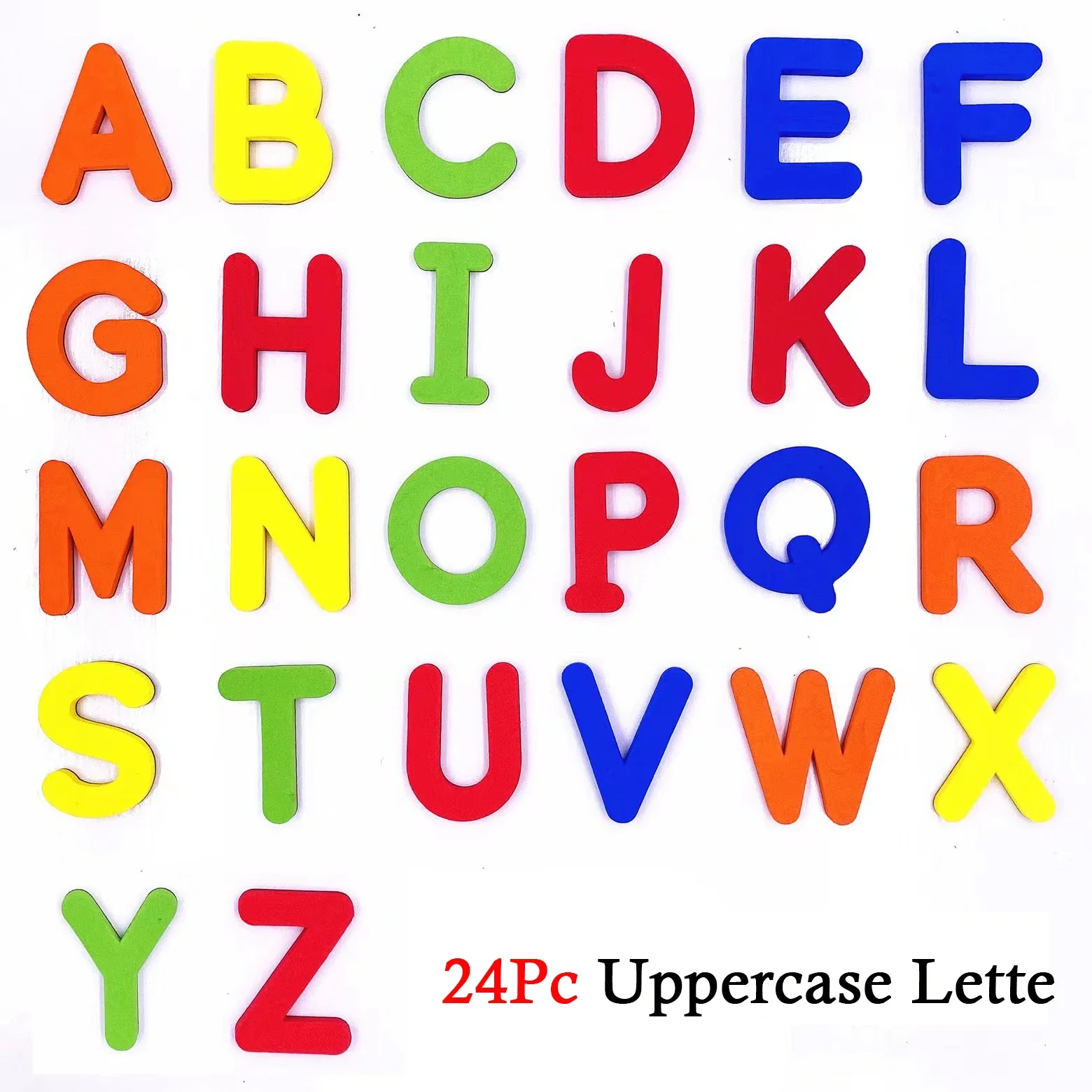 24Pc Uppercase Lette