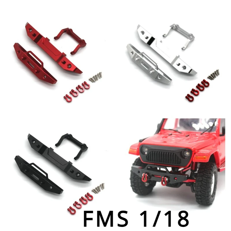 Fms 1/18 Red Rabbit Thunder Storm Desert Storm Rc Ricambi Auto Parti Metalliche Barre Anteriori E Posteriori