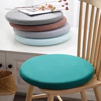 30cm Comfortable Seat Office Memory Cushion Padded Anti-Slip Soft Round Stool Cushion Chair Pad for Home Kitchen Car & Office 1