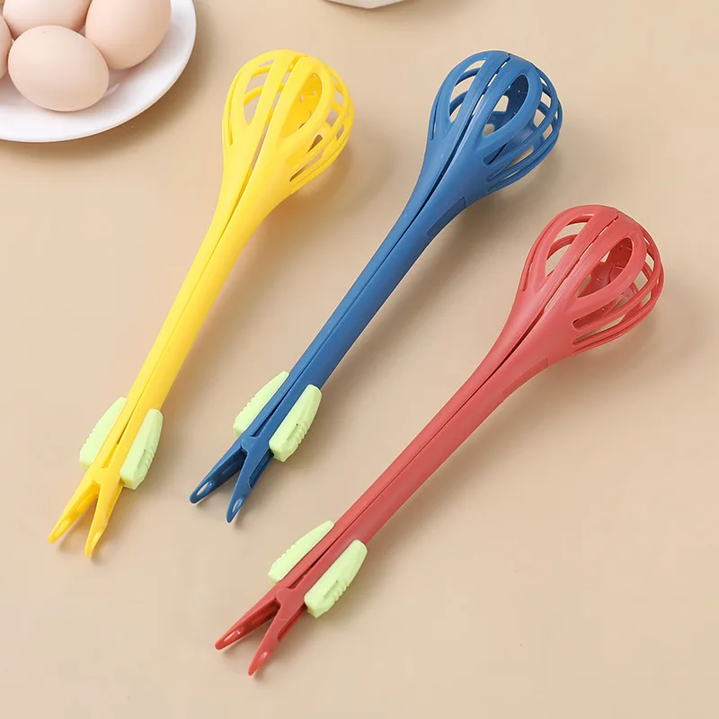 

Multifunctional PP Material Egg Scoop Non-slip Manual Whisk High Temperature Resistance Egg Stirring Stick Kitchen Tools