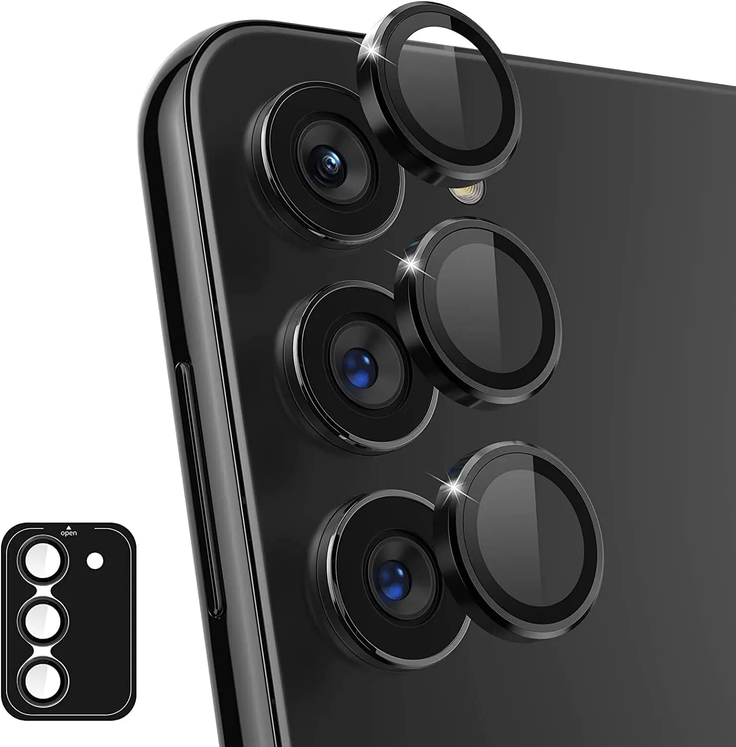 Premium Glass Camera Lens Protector Cover - Durable Phone Accessory