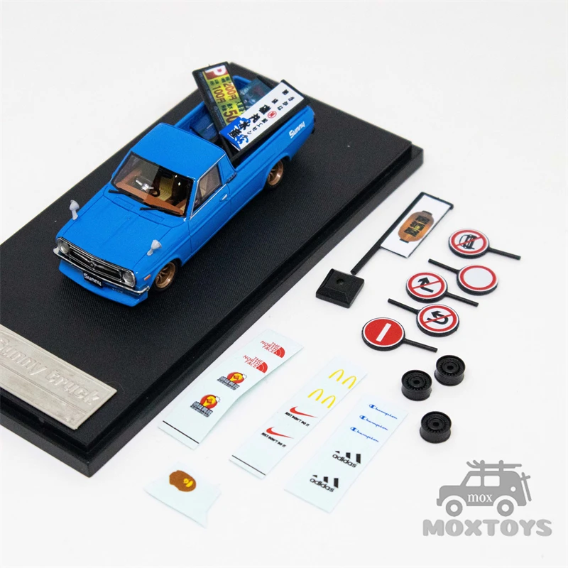 ミニカー DATSANSR311 インスタンスハンター1:64 datsun ny trackb120レジンモデルカー