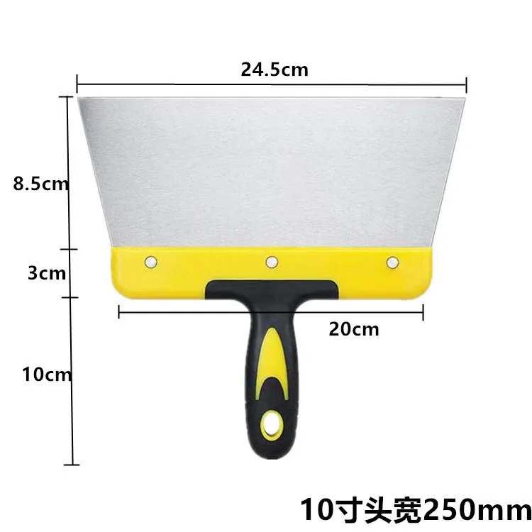 Description Picture 5 of itemCoating Spatula for Chocolate Scraper Stainless Steel Dough  Kitchen Accessories