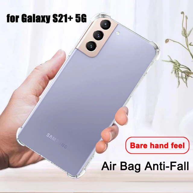IMAK Airbag Case For Samsung Galaxy S21 Plus 5G Ultra 5G Drop resistance  Soft TPU Silicone Clear Transparent Cover Case - AliExpress
