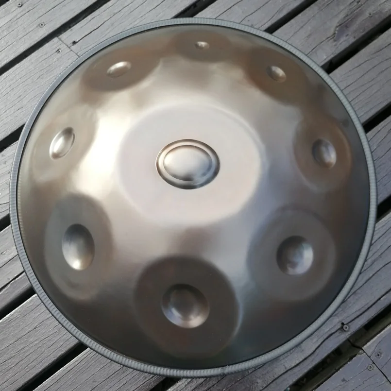 

22inch HANDPAN Percussion Instrument Street Performances HandPan E Minor 9note 440Hz 432Hz Hand Drum Celtic HandPan 22inch Drum